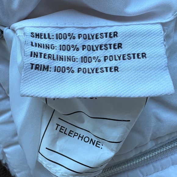 Girls Puffer Vest white size S 2T - Picture 8 of 8